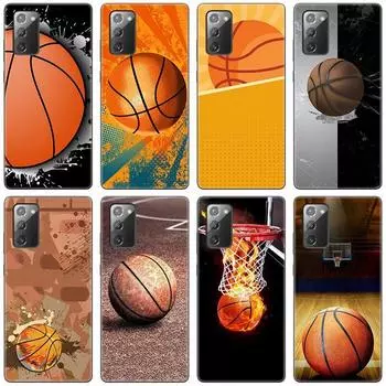 Чехол для телефона Basketball Basket для Samsung Galaxy S20 S21 FE S10 Lite Note 20 10 Lite S8 S9 S10E S10 Plus Ultra Black Soft Cover Samsung S21