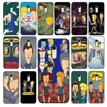 Чехол для телефона Beavis And Butthead для Redmi 5 6 7 8 9 10 plus pro 6 7 8 9 A GO K20 K30 K40 pro plus F3 Fundas Redmi K20