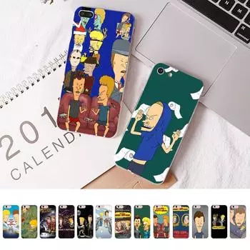 Чехол для телефона Beavis And Butthead для iPhone 8 7 6 6S Plus X SE 2020 XR XS 14 11 12 13 Mini Pro Max Чехол для мобильного телефона iPhone 13 pro