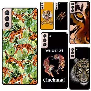 Чехол для телефона Bengal Tigers для Samsung Galaxy S22 Ultra S20 S21 FE S10 S10e S9 Note 10 Plus Note 20 Ultra Galaxy S8