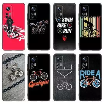 Чехол для телефона Bicycle Bike Sport для Xiaomi Mi 10T 11i 11T Note 10 11 Lite NE F1 POCO F3 M3 X3 GT NFC M4 X4 Pro 5G мягкий черный чехол Xiaomi Mi 11 5G