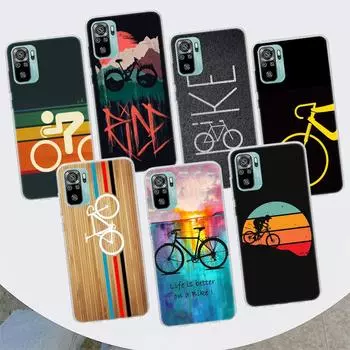 Чехол для телефона Bicycle Bike Sport для Xiaomi Redmi 10 10C 10A 9T 9C 9A 9 Prime 8 8A 7 7A 6 6A K20 K30 K40 Pro S2 Fundas Cover Redmi 10