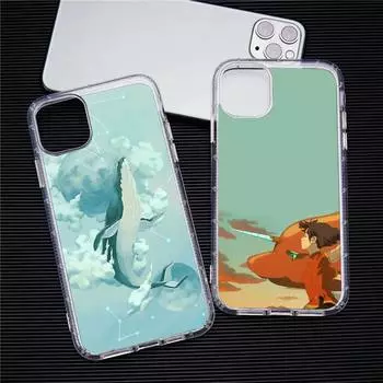 Чехол для телефона Big Fish & Begonia для iPhone 11 12 13 Pro Max 6s 7 8 Plus X Xr Xs Max Se2020 13mini прозрачный чехол iphone 12