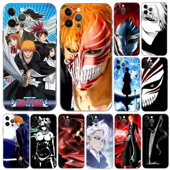 Чехол для телефона Bleach Ichigo Kurosaki Anime для iPhone 5 2020se 6 6s 7 8 plus x 10 XR XS 11 12 13 mini pro MAX, черная задняя крышка из ТПУ iphone 5 5S SE 2016