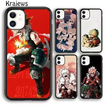 Чехол для телефона Boku no Hero Academia Katsuki Bakugou для iPhone 14 5S 6S 7 8 plus X XR XS 11 12 13 pro max Samsung S21 S22 ultra iPhone 6plus