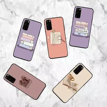 Чехол для телефона Books для Samsung Galaxy S7 Edge Plus S9 S20Plus S20ULTRA S10lite S225G S10 Чехол samsungS22plus5G