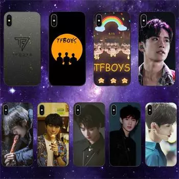 Чехол для телефона Boy Team TFboys для iPhone 11 12 Mini 13 14 Pro XS Max X 8 7 6s Plus 5 SE XR Shell iPhoneXSMAX