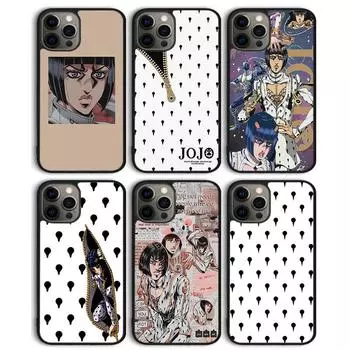 Чехол для телефона Bruno Bucciarati JoJo s Bizarre Adventure для iPhone 13 11 12 Pro Max mini XS XR X 8 Plus 7 SE 2020 6S 5S Coque iPhone 5 5s SE