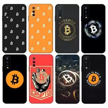 Чехол для телефона Btc Bitcoin для VIVO Y31 IQOO U5 U5x 9 V21e V23 Y31s Y73 X60 X70 X80 Y33s Y21 Y76 Y15s T1 Pro Plus VIVOY76 5G