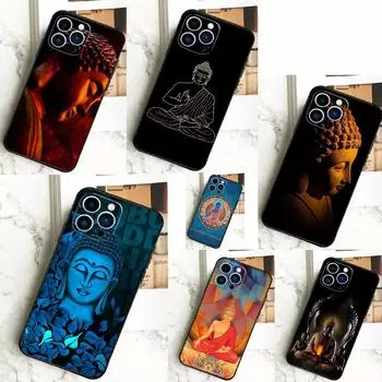 Чехол для телефона «Будда Будда» для iPhone 13 12 14 11 15 Pro Max Plus Mini 7 8 SE 2020 2022 X XR XS Max iPhone 15
