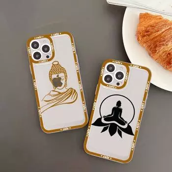 Чехол для телефона «Будда» для iPhone 11, 12, 13 Mini Pro Max 14 Pro Max, чехол iphone11