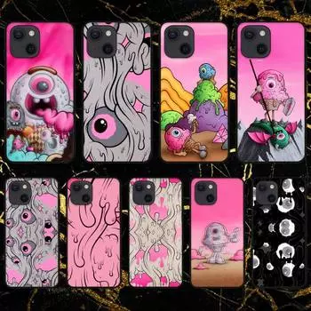 Чехол для телефона BUFF MONSTER Art Painting для iPhone 11 12 Mini 13 14 Pro XS Max X 8 7 6s Plus 5 SE XR Shell iPhone11PROMAX