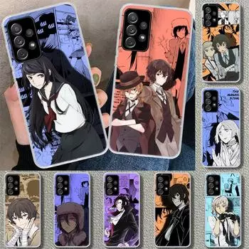 Чехол для телефона Bungo Stray Dog для Samsung Galaxy A52 A72 A51 A71 A32 A31 A41 A22 A12 A02S A21 A11 M31 M21 M32 Coque Samsung A02S