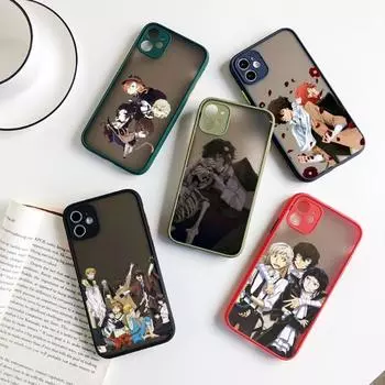 Чехол для телефона Bungo Stray Dog для IPhone 14 13 12 11 Mini Pro Max XS X Max XR 8 7 Plus SE 2022, цвет кожи, чехол для телефона iPhone 14