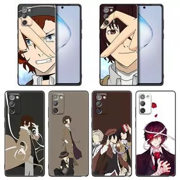 Чехол для телефона Bungou Stray Dogs Dazai Osamu Samsung Galaxy A91 A73 A72 A71 A53 A52 A7 M62 M22 M30s M31s M33 M52 F23 F41 F42 5G Samsung F23