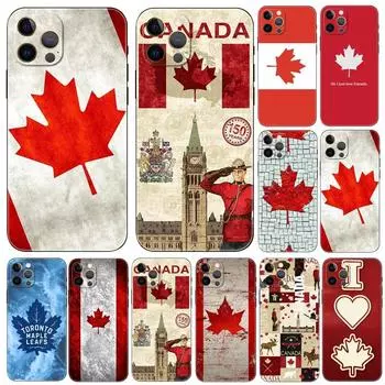 Чехол для телефона Canada для iPhone Samsung Galaxy Redmi Xiaomi Oppo OnePlus Note SA 7 8 9 10 11 12 13 14 20 21 22 23 53 54 Pro Max Plus Ultra TPU Soft iPhone 6 or 6S