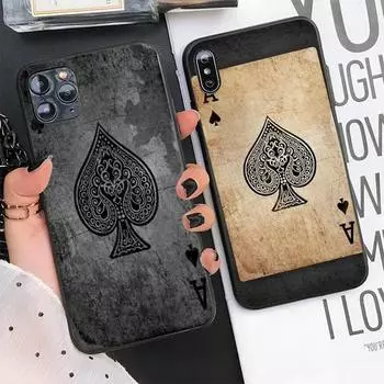 Чехол для телефона Card Creative Personality для iPhone 11 12 13 14 Pro Max 7 8 Plus X Xr Xs Max Se 2020 Mini iphone 12