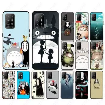 Чехол для телефона Carton Studio Ghibli Spirited Away Totoro для oppo Realme 8Pro 6i 7pro 9i 9pro C11 C21Y C21 C25Y C25S C3 Q3S XT Realme 6