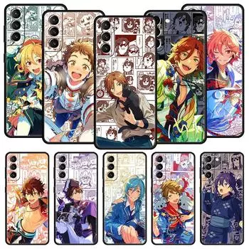 Чехол для телефона Cartoon Ensemble Stars для Samsung Galaxy S24 S23 S22 S20 Ultra S21 FE 5G S10 S9 Plus S10E Мягкий силиконовый чехол Samsung S20 Plus