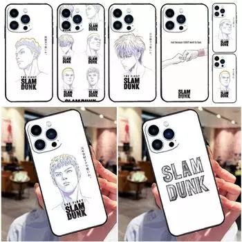 Чехол для телефона Cartoon Movie Slam Dunk для iPhone 13 12 11 14 Pro Max Mini X XR XS MAX SE 2022 2020 7 8 14 Plus iPhone SE 2022