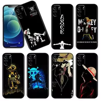 Чехол для телефона Cartoon O-Ones Pieces Black для Xiaomi Redmi Note 12 11E 11S 11 11T 10 10S 9 9T 9S 8T Pro Plus 5G Black Cover Redmi Note 5