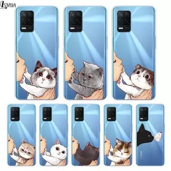 Чехол для телефона Cat Don t Kiss Me для Realme 8 8i V3 V5 GT Neo Flash Edition Explorer Master Neo2 Narzo 30 50i 50A C21Y Realme 8 4G