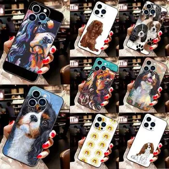 Чехол для телефона Cavalier King Charles Spaniel для iPhone 12 11 14 Pro MAX XR X XS Max Чехол для iPhone 13 Pro Max 7 8 Plus SE2 iPhone 6 6s