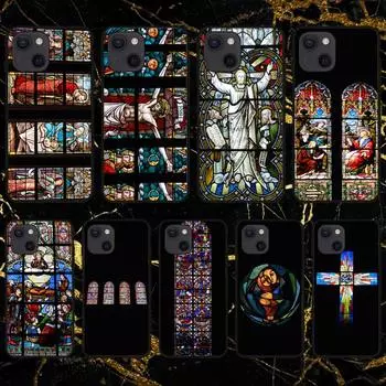 Чехол для телефона «Церковная молитва Иисуса Девы Марии» для iPhone 11 12 Mini 13 14 Pro XS Max X 8 7 6s Plus 5 SE XR Shell iPhone11