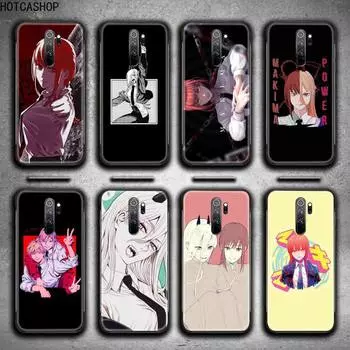 Чехол для телефона Chainsaw Man Makima Power для Redmi 9A 9 8A 7 6 6A Note 10 9 8 8T Pro Max K20 K30 Pro Redmi 8