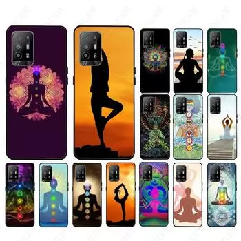 Чехол для телефона Chakra Yoga, аэробные упражнения, йога для oppo Realme 8Pro 6PRO 6i 7pro 9i 9pro C11 C21 C25Y C25S C3 Q3S XT, чехол Realme 6