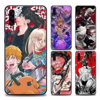 Чехол для телефона «Человек бензопилы» с аниме комиксами для Samsung Galaxy A90 A80 A70 A70S A60 A50 A40 A30 A30S A20S A20E A10 A10E 5G, черный чехол Samsung A10
