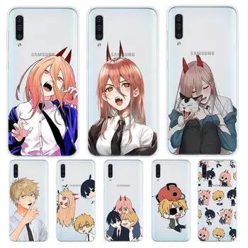 Чехол для телефона «Человек с бензопилой в стиле аниме» для Samsung Galaxy A90 A80 A70 A60 A50 A40 A30 A20S A20E A10 A10E A10S S8 S7 S6 Edge Samsung A90(5G)