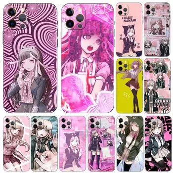 Чехол для телефона CHIAKA NANAMI для iPhone 5 5S 2020se 6 6s 7 8 plus x 10 XR XS 11 12 13 mini pro MAX, черная задняя крышка из ТПУ iphone 5 5S SE 2016