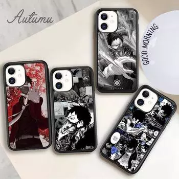 Чехол для телефона Chisaki Kai My Hero Academy для iPhone 11 12 13 14 Pro Max mini XR XS SE 2020 7 8 Plus Galaxy S21 S22 iPhone 6plus