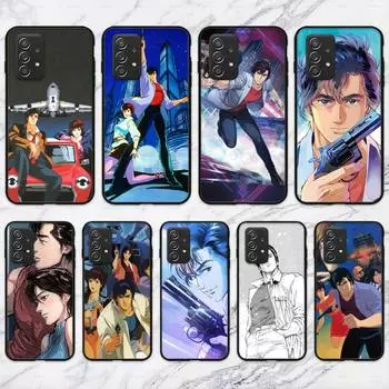 Чехол для телефона City Hunter Comic для Samsung Galaxy A02 A12 A21 A22 A32 A41 A42 A51 A71 A72 Shell SamsungA73