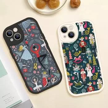 Чехол для телефона Clara s Nutcracker Ballet Repeat для iPhone 14 13 11 12 Pro MAX 13 12 MiNi 7 8 14 plus SE2020 X XS XR из овчины 13 pro max