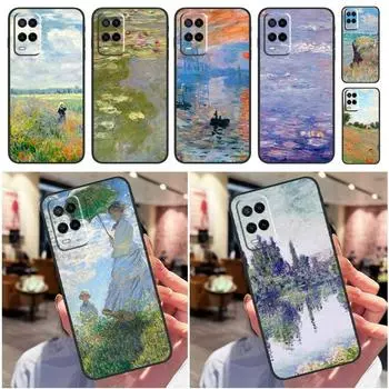 Чехол для телефона Claude Monet Garden Lotus Bridge для OPPO A74 A54 A94 A52 A72 A83 A91 A93 A53S A15 A16 A5 A9 A31 A53 2020 OPPO A72