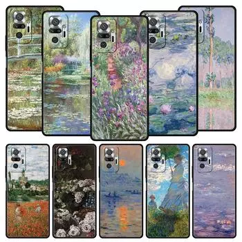 Чехол для телефона Claude Monet Impressionism Artist для Xiaomi Redmi Note 12 11 10 Pro Plus 9S 9 8 7 9T 8T 10C 9C 9A K50 Gaming Cover Redmi 9A