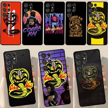 Чехол для телефона Cobra Kai со змеей для Samsung Galaxy S23 S21 S22 Ultra S8 S9 S10 Note 10 Plus S20 FE, чехол Funda Galaxy S20 FE