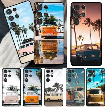 Чехол для телефона Combi Van Surf для Samsung Galaxy S22 Ultra S21 S20 FE S8 S9 S10 Note 10 Plus Note 20 Ultra Galaxy S10 5G