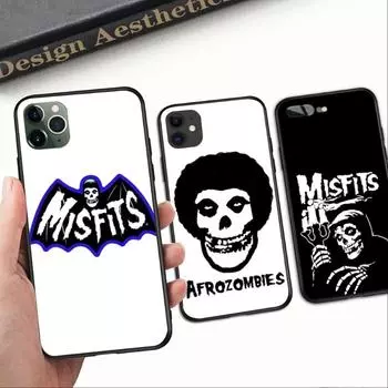 Чехол для телефона Cool Misfits Glenn Danzig для iPhone 14 13 12 11 XS X 8 7 6 Plus Mini Pro Max SE 2022, мягкий черный чехол для телефона iPhone 14