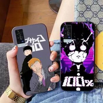 Чехол для телефона Cool Mob Psycho 100 для VIVO Y95 Y93 Y31 Y20 V19 V17 V15 Pro X60 NEX, мягкий черный чехол для телефона VIVO Y95