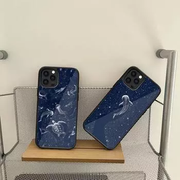 Чехол для телефона Cosmic Ocean для Samsung S7 S8 S9 S10 S20 S30 Edge Plus Note 7 5 8 9 10 20 Pro Shell Silicone PC+TPU Cover Samsung S21 5G