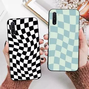 Чехол для телефона crazy checkers для Samsung Note 5 7 8 9 10 20 pro plus lite ultra A21 12 72 Samsung Note3