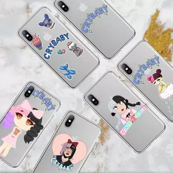 Чехол для телефона Crybaby Melanie Martinez для iPhone 11 12 Mini 13 14 15 Pro XS Max X Plus SE XR Прозрачный чехол iPhone11
