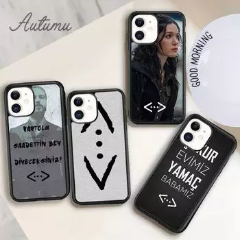 Чехол для телефона Cukur Show TV в Турции для iPhone 11 12 13 14 Pro Max mini X XR XS SE 2020 6S 7 8 Plus Samsung Galaxy S21 S22 iPhone 6plus