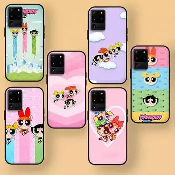 Чехол для телефона Cute-Power-Girl-Puff для Xiaomi Redmi Note 9 10 11 12 K40 PRO LITE PRO Shell Redmi9