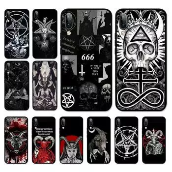 Чехол для телефона «Дьявол сатана» для OPPO A9 A7 A3S A1K F5 Reno 2 Z Realme 6 5 Pro C3 Vivo Y91C Y51 Y31 Y19 Y17 Y11 V17 Vivo Y91C