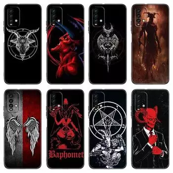 Чехол для телефона «Дьявол Сатана» для Xiaomi Redmi 7 7A 8A 9i 9A 9C 10 10A 10C K20 Note 5 6 Mi 8 9 9T Pro A2 Lite A3 6X Mix 3 Xiaomi Mi Mix 3