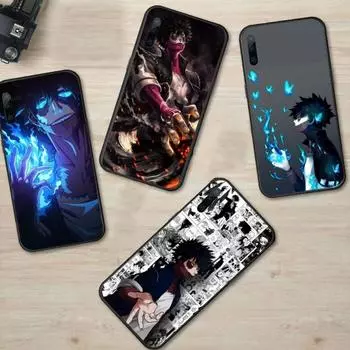 Чехол для телефона Dabi Boku My Hero Academy для Huawei P50 P40 P30 Pro Lite P Smart 2021 2019 Magic 3, мягкий черный чехол для телефона Huawei P50